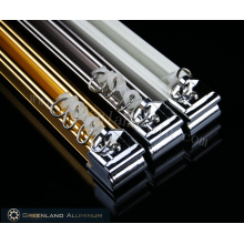 High Quality Rose Gold Aluminum Window Blind Head Track